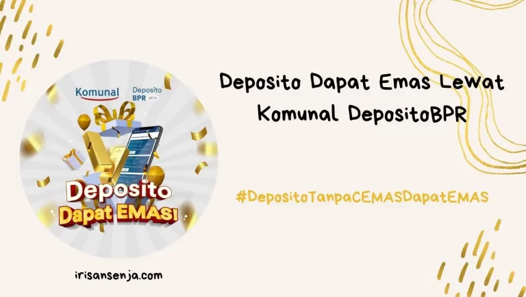 Buat kamu yang pingin buka deposito, kamu bisa memilih deposito lewat Komunal. Dan kabar baiknya lagi Komunal DepositoBPR sedang mengadakan promo deposito dapat emas.