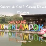 Santap Kuliner di Café Apung Rowo Klampok Malang