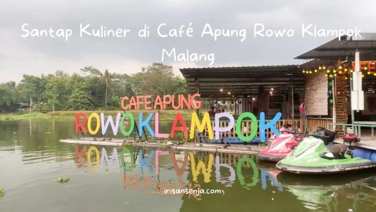 Jadi Café Apung Rowo Klampok ini sebenarnya bukan tempat wisata kuliner baru karena resmi dibuka sejak awal Mei 2018.