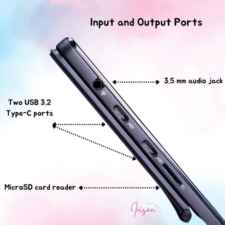 input dan output ports vivobook 13 slate OLED