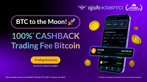 cashback 100% trading fee bitcoin