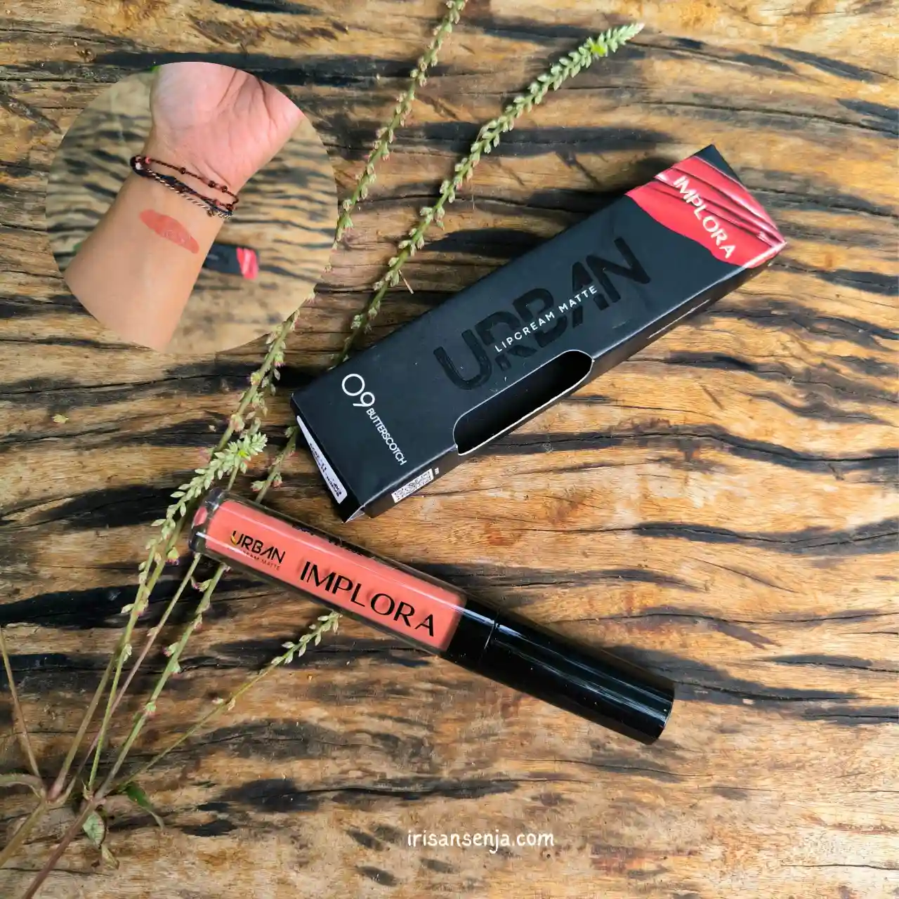 Implora Urban Lip Cream Matte Shade 09 Butterscotch