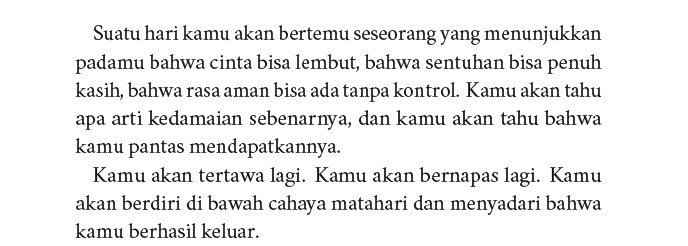 cinta bisa lebih lembut