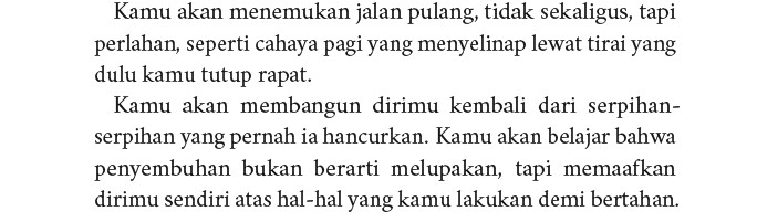 menemukan jalan pulang