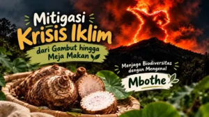 Mitigasi Krisis Iklim dari Gambut hingga Meja Makan: Menjaga Biodiversitas dengan Mengenal Mbothe