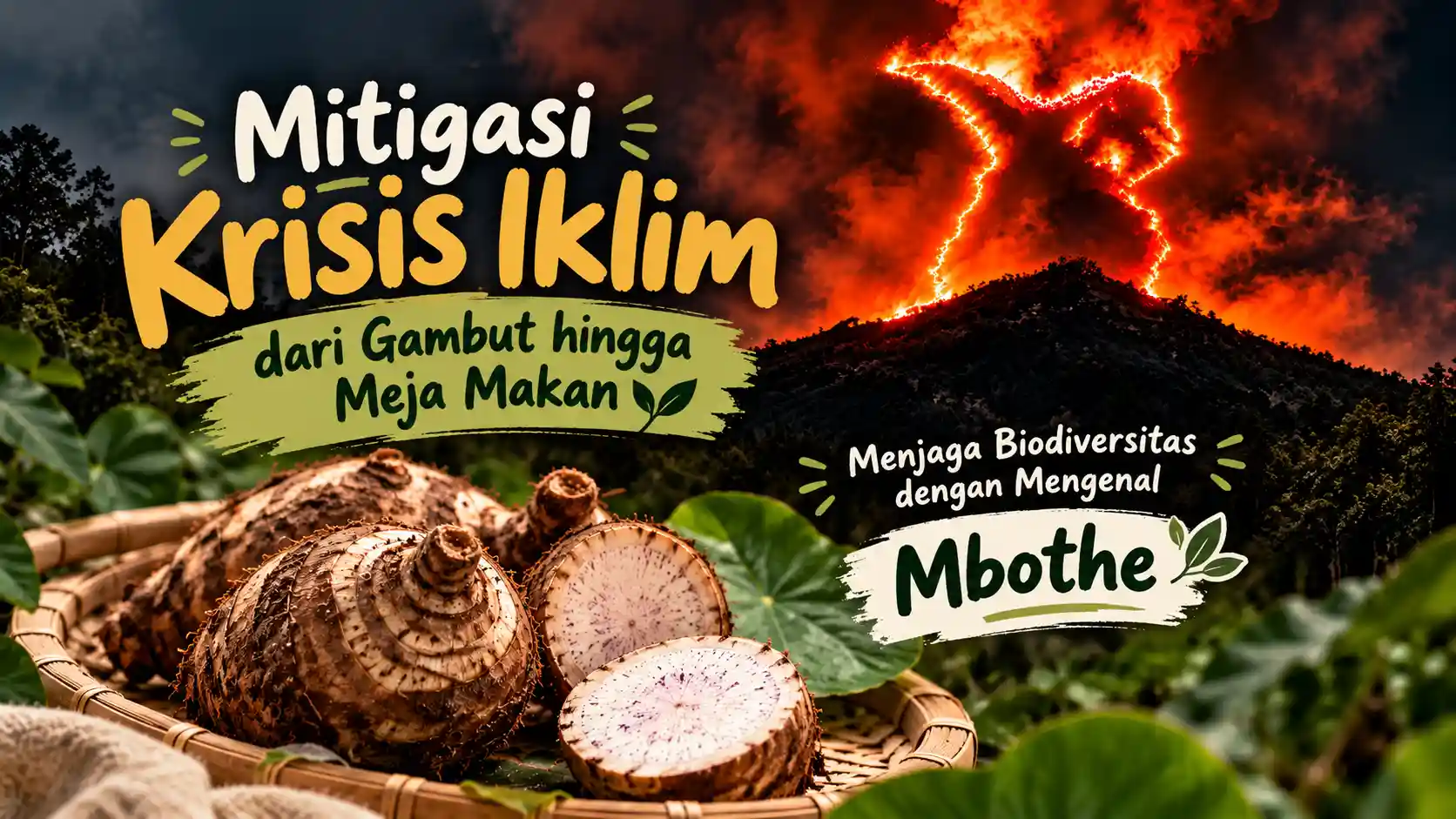 Mitigasi Krisis Iklim dari Gambut hingga Meja Makan: Menjaga Biodiversitas dengan Mengenal Mbothe